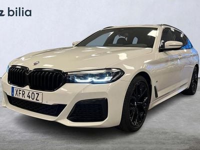 Begagnad BMW 520 M Sport 190 HK (139 kW) 2022 Vit Kombi