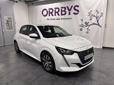 Vit Begagnad 2020 Peugeot 208 Active Halvkombi | 138 000 kr (Lite dyr)