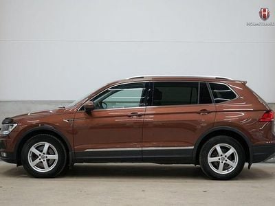 Begagnad VW Tiguan Allspace 180 HK (132 kW) 2017 Mörkbrun SUV