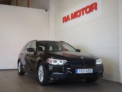 Begagnad BMW 520 191 HK (140 kW) 2017 Svart Kombi