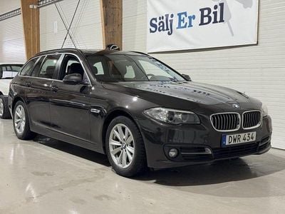 Brun Begagnad 2015 BMW 520 Kombi | 159 800 kr (Marknadspris)