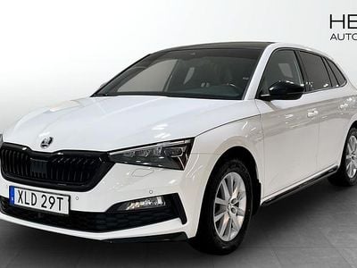 Vit Begagnad 2021 Skoda Scala Monte Carlo Halvkombi | 209 900 kr (Marknadspris)