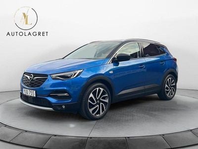 Begagnad Opel Grandland X Dynamic 120 HK (88 kW) 2017 Blå SUV