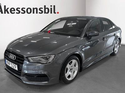 Grå Begagnad 2015 Audi A3 S-Line Sedan | 159 000 kr (Lite dyr)