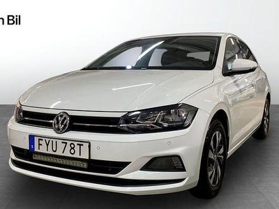Begagnad VW Polo Comfortline 95 HK (69 kW) 2019 Vit Halvkombi