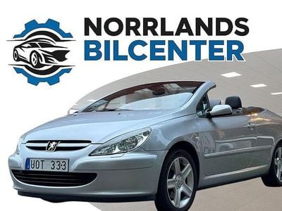 Begagnad Peugeot 307 CC Sport 177 HK (130 kW) 2003 Ljusgrå Cab