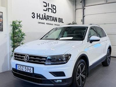 Begagnad VW Tiguan GT 190 HK (139 kW) 2018 Vit SUV