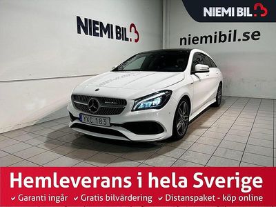 Vit Begagnad 2018 Mercedes CLA200 Shooting Brake AMG Kombi | 219 900 kr (Marknadspris)