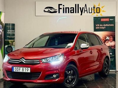 Begagnad Citroën C4 120 HK (88 kW) 2016 Röd Halvkombi