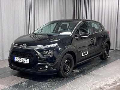 Begagnad Citroën C3 Feel 83 HK (61 kW) 2022 Svart Halvkombi