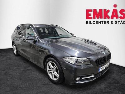Grå Begagnad 2016 BMW 520 Kombi | 189 900 kr (Marknadspris)