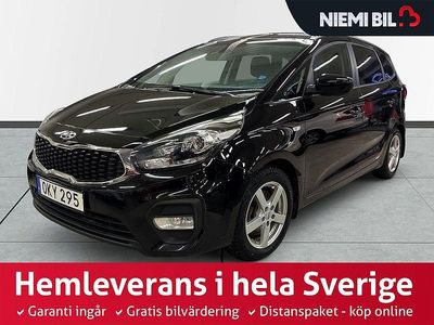 Begagnad Kia Carens 116 HK (85 kW) 2016 Svart Minibuss
