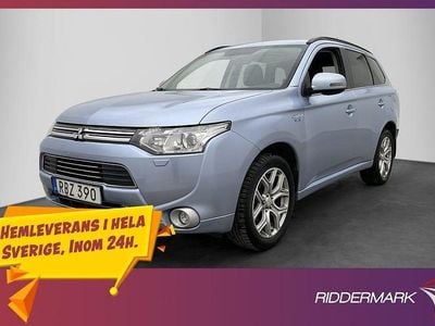 Lblå Begagnad 2014 Mitsubishi Outlander SUV | 104 900 kr (Marknadspris)