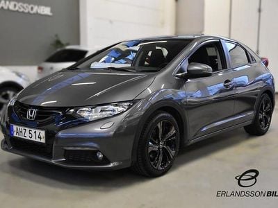 Mörkgrå Begagnad 2014 Honda Civic Sport Halvkombi | 109 900 kr (Marknadspris)