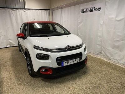 Begagnad Citroën C3 PureTech 82 HK (60 kW) 2017 Vit Halvkombi