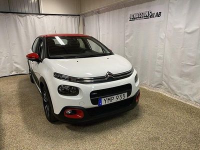 Vit Begagnad 2017 Citroën C3 PureTech Halvkombi | 89 000 kr (Marknadspris)