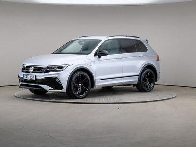 Silver Begagnad 2021 VW Tiguan R-line SUV | 309 000 kr (Lite dyr)