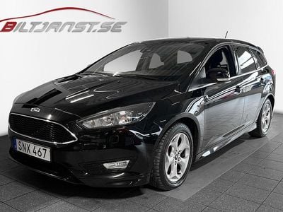 Svart Begagnad 2017 Ford Focus Kombi | 94 900 kr (Marknadspris)