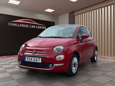 Begagnad Fiat 500 Lounge 70 HK (51 kW) 2016 Röd Halvkombi