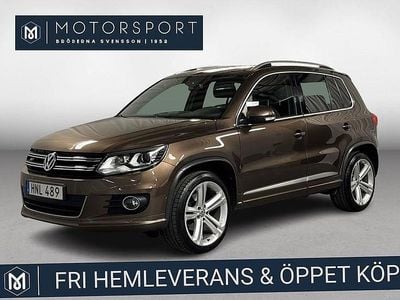 Brun Begagnad 2014 VW Tiguan R-line SUV | 219 900 kr
