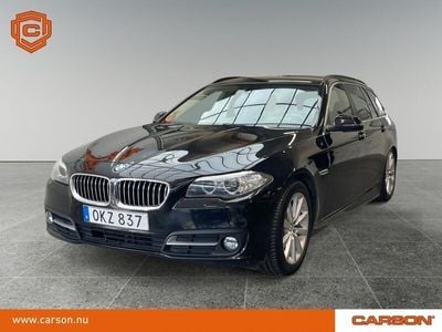 Svart Begagnad 2016 BMW 520 Kombi | 229 900 kr (Marknadspris)