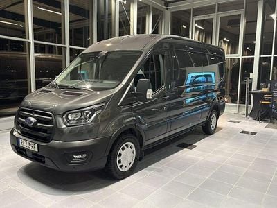 Grå Begagnad 2023 Ford Transit Van | 429 000 kr (Dyr)