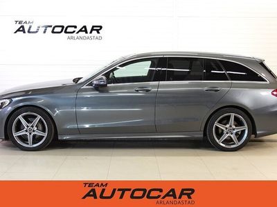 begagnad Mercedes C220 9GTronic AMG SPORT Pano/Burmester/Drag