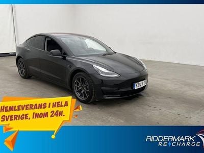 Svart Begagnad 2019 Tesla Model 3 Long Range AWD Sedan | 209 800 kr (Marknadspris)