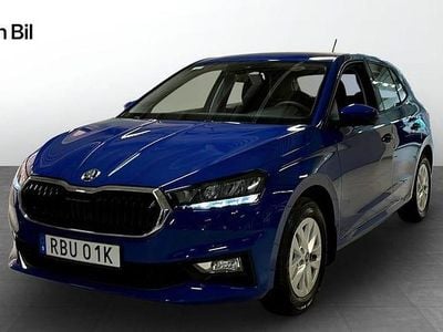 Blå Ny 2025 Skoda Fabia Selection Halvkombi | 219 900 kr (Bra pris)