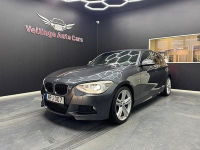Begagnad BMW 118 M Sport 143 HK (105 kW) 2014 Grå Halvkombi