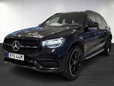 Begagnad Mercedes GLC300e AMG 2021 Svart SUV