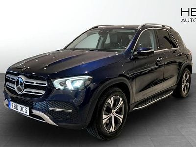 Blå metallic Begagnad 2022 Mercedes GLE350 Premium SUV | 599 900 kr