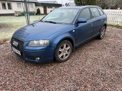 Blå metallic Begagnad 2006 Audi A3 Sportback Halvkombi | 30 000 kr (Marknadspris)