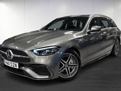 Begagnad Mercedes C200 AMG line 204 HK (150 kW) 2024 Svart Kombi