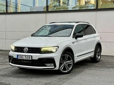 Vit Begagnad 2016 VW Tiguan R-line SUV | 239 900 kr (Dyr)