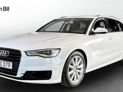 Begagnad Audi A6 Sport 190 HK (139 kW) 2015 Vit Kombi