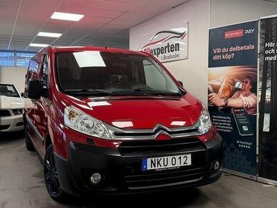 Röd Begagnad 2015 Citroën Jumpy Minibuss | 74 900 kr (Dyr)