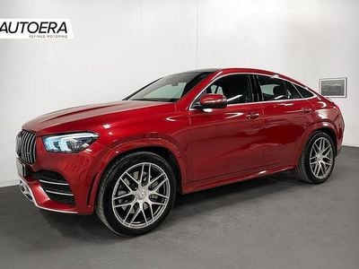 Begagnad Mercedes GLE53 AMG AMG 435 HK (319 kW) 2021 Mörkröd Sportkupé