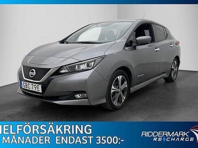 Grå Begagnad 2019 Nissan Leaf Halvkombi | 134 900 kr