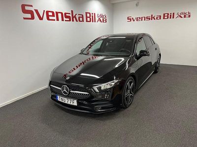 Svart Begagnad 2021 Mercedes A200 AMG Halvkombi | 269 000 kr (Marknadspris)