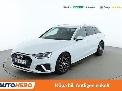 Begagnad Audi A4 S-Line 207 HK (152 kW) 2020 Vit Kombi