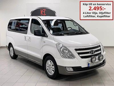 Vit Begagnad 2016 Hyundai H-1 Minibuss | 169 000 kr