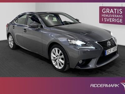 begagnad Lexus IS300h 223hk Executive Halvskinn Välservad 0,42l/mil