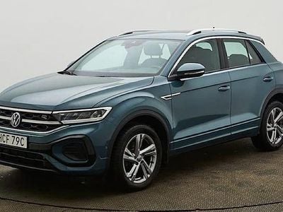Begagnad VW T-Roc R-line 150 HK (110 kW) 2024 Petroleum blue metallic SUV