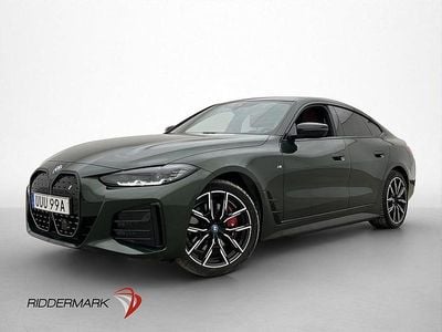 Begagnad BMW i4 Shadowline 250 kW (340 HK) 2023 Grön Sedan