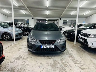 Begagnad Seat Leon ST CUPRA 280 HK (205 kW) 2015 Ljusgrå Kombi