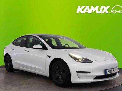 Vit Begagnad 2021 Tesla Model 3 Long Range AWD Sedan | 334 700 kr (Marknadspris)