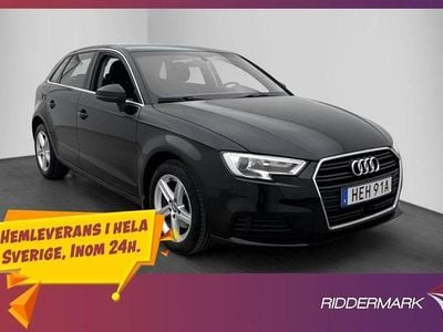 Begagnad Audi A3 150 HK (110 kW) 2019 Svart