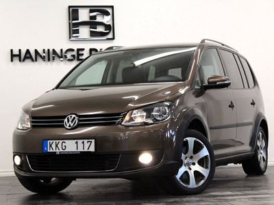 begagnad VW Touran Cross 1.4 TSI DSG 150hk EcoFuel 7sits