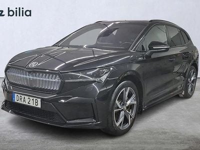 Begagnad Skoda Enyaq iV SportLine 150 kW (204 HK) 2023 Svart SUV